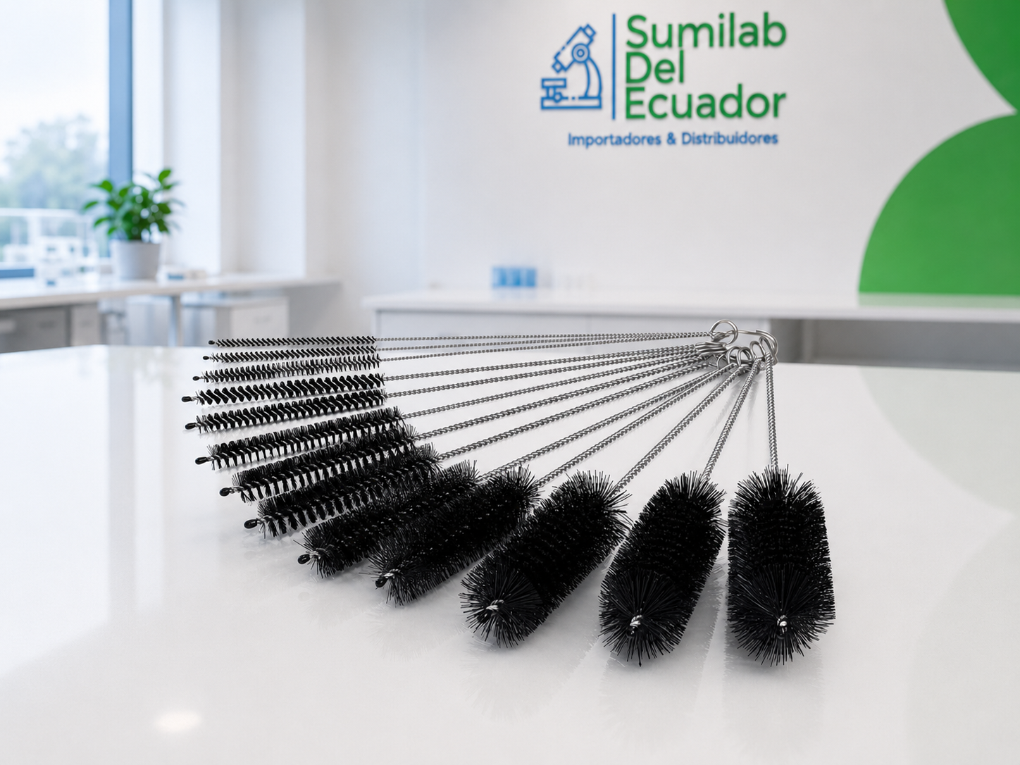Cepillos para Tubos de Ensayo