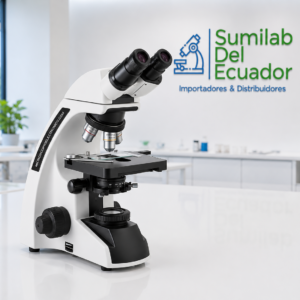Microscopio binocular