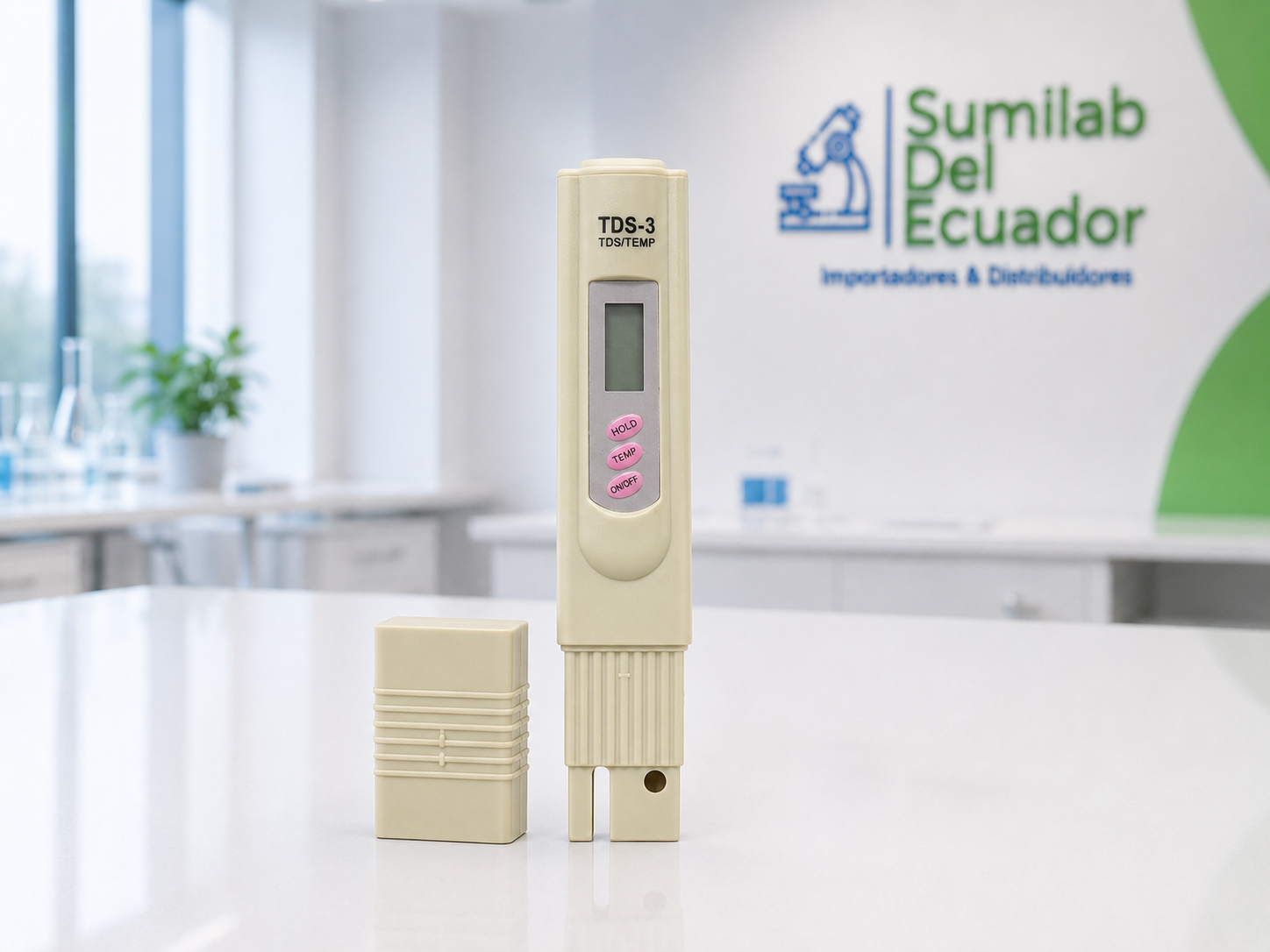 Medidor Digital de Sólidos Totales Disueltos (TDS)