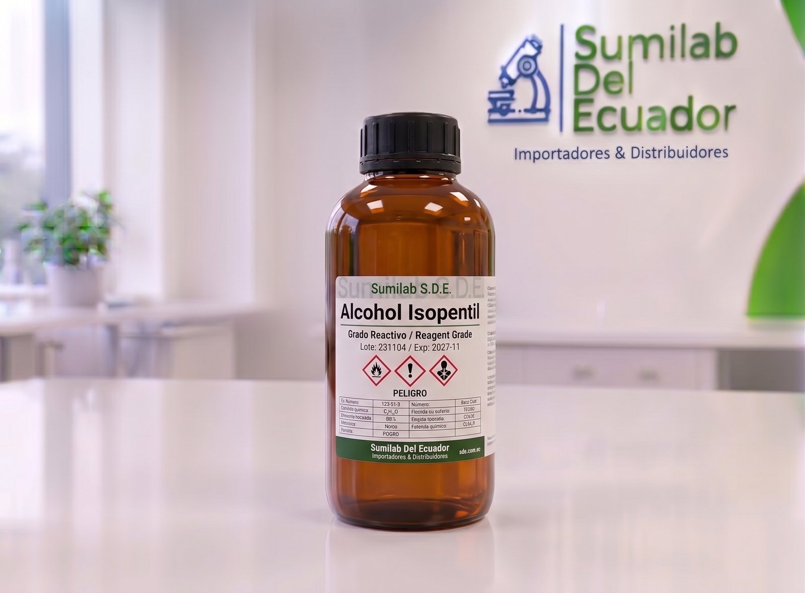 Alcohol Isopentil ( Isoamilico)