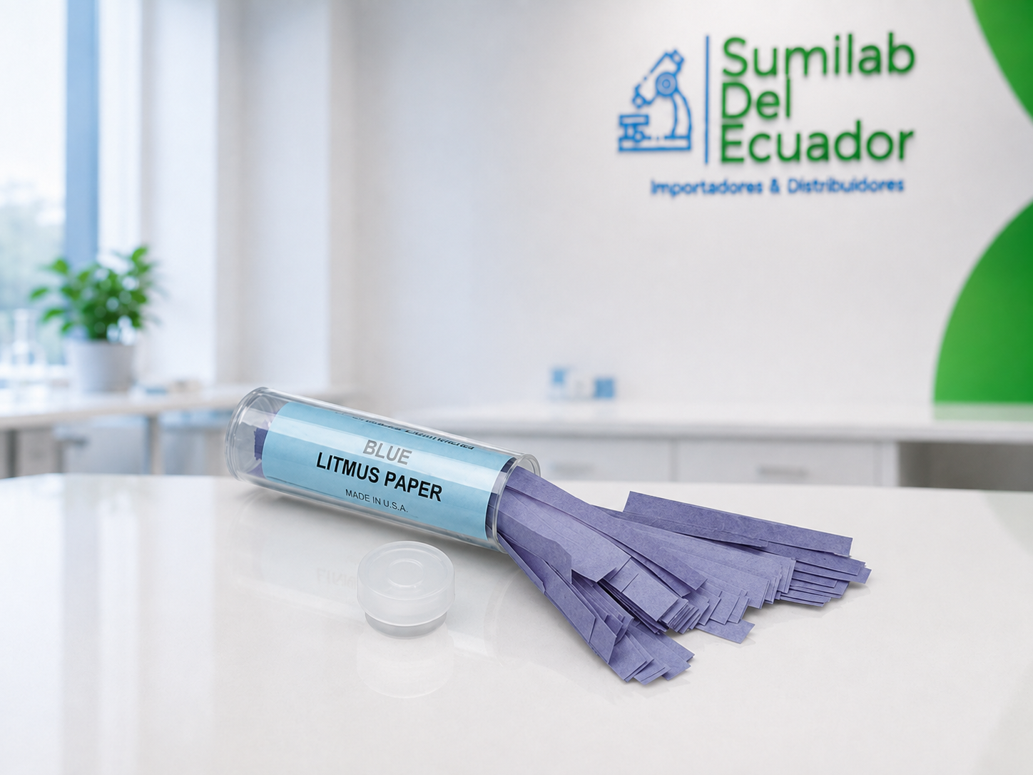 Papel Tornasol Azul